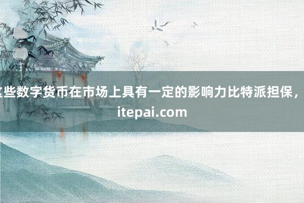 这些数字货币在市场上具有一定的影响力比特派担保，bitepai.com