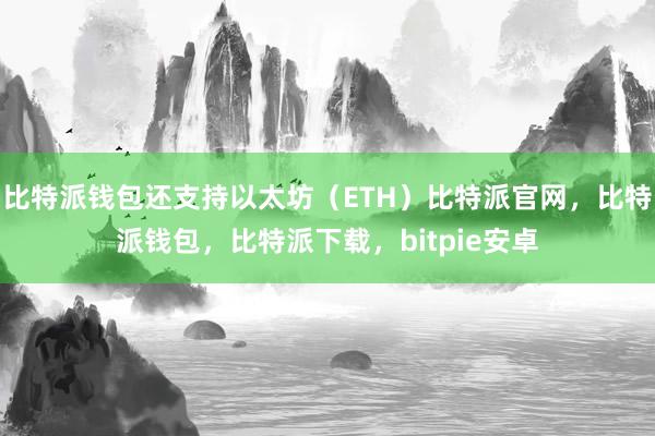 比特派钱包还支持以太坊（ETH）比特派官网，比特派钱包，比特派下载，bitpie安卓