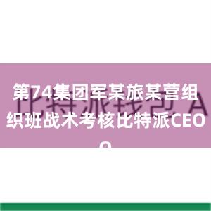 第74集团军某旅某营组织班战术考核比特派CEO