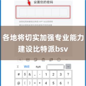 各地将切实加强专业能力建设比特派bsv